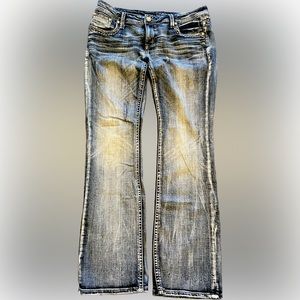 Grace in LA bootcut jeans Size 31, acid washed